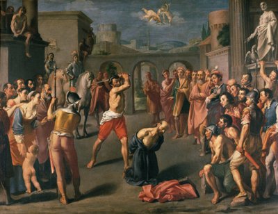 The Martyrdom of St. Paul by Franceschino Carracci